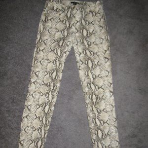 Snake Print Jeans by H&M